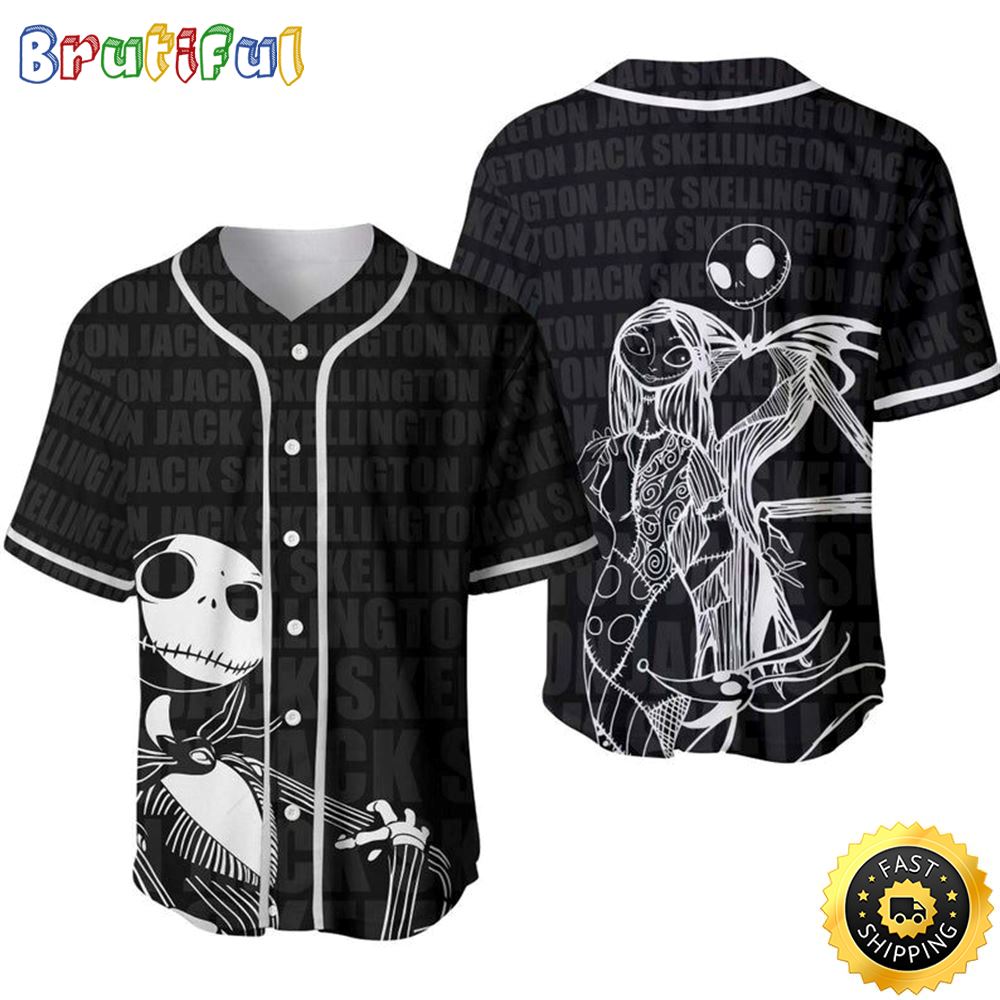 Jack Skellington Baseball Jersey Gift For Lover Jersey
