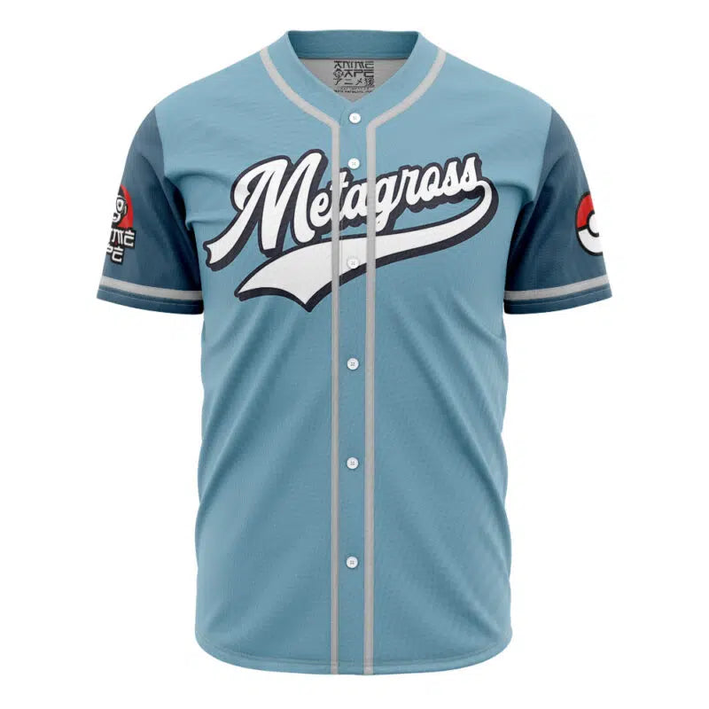 Metagross Pokemon Baseball Jersey