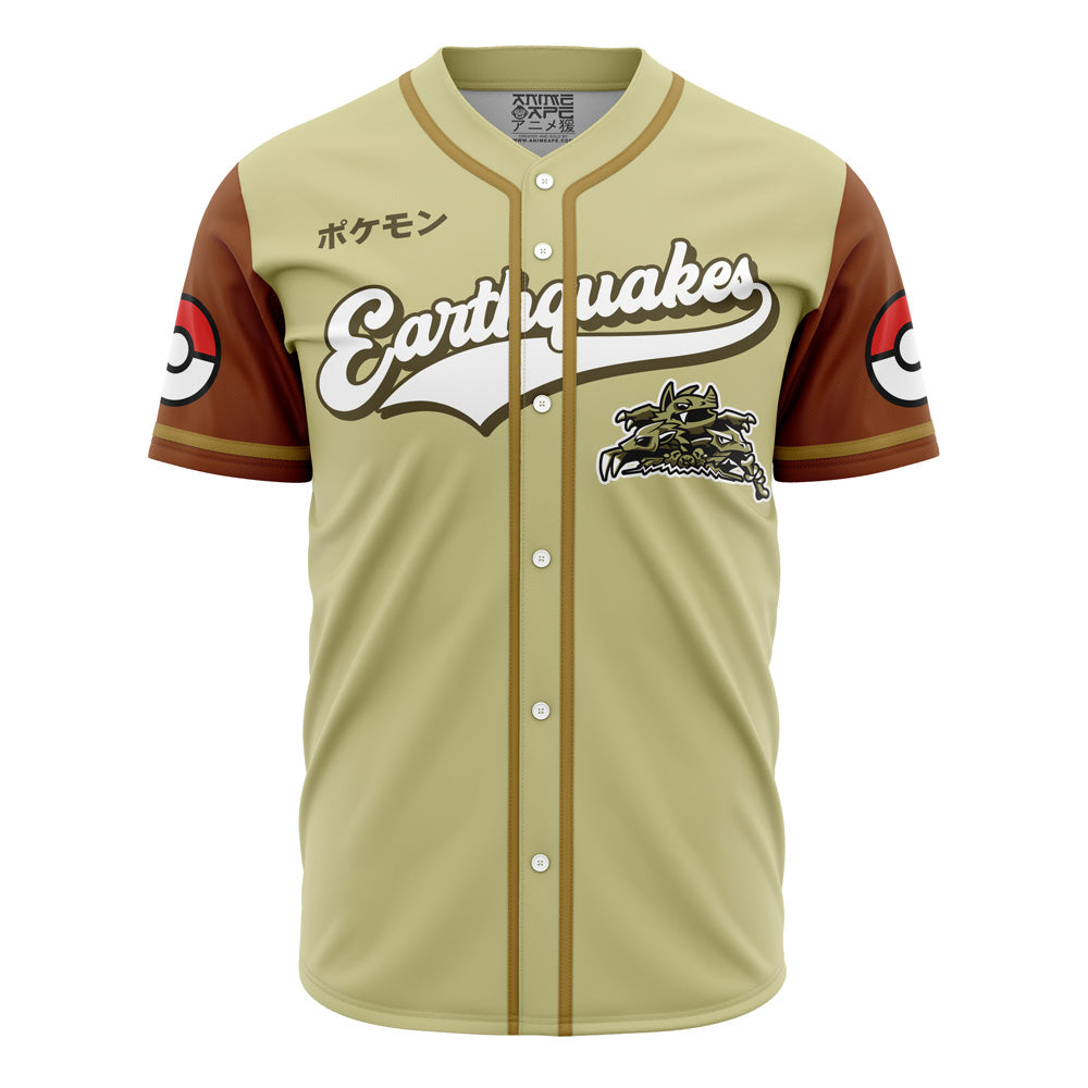 Earthquakes Team Baseball Jersey - Stylish Anime-Inspired Sportswear For Fans