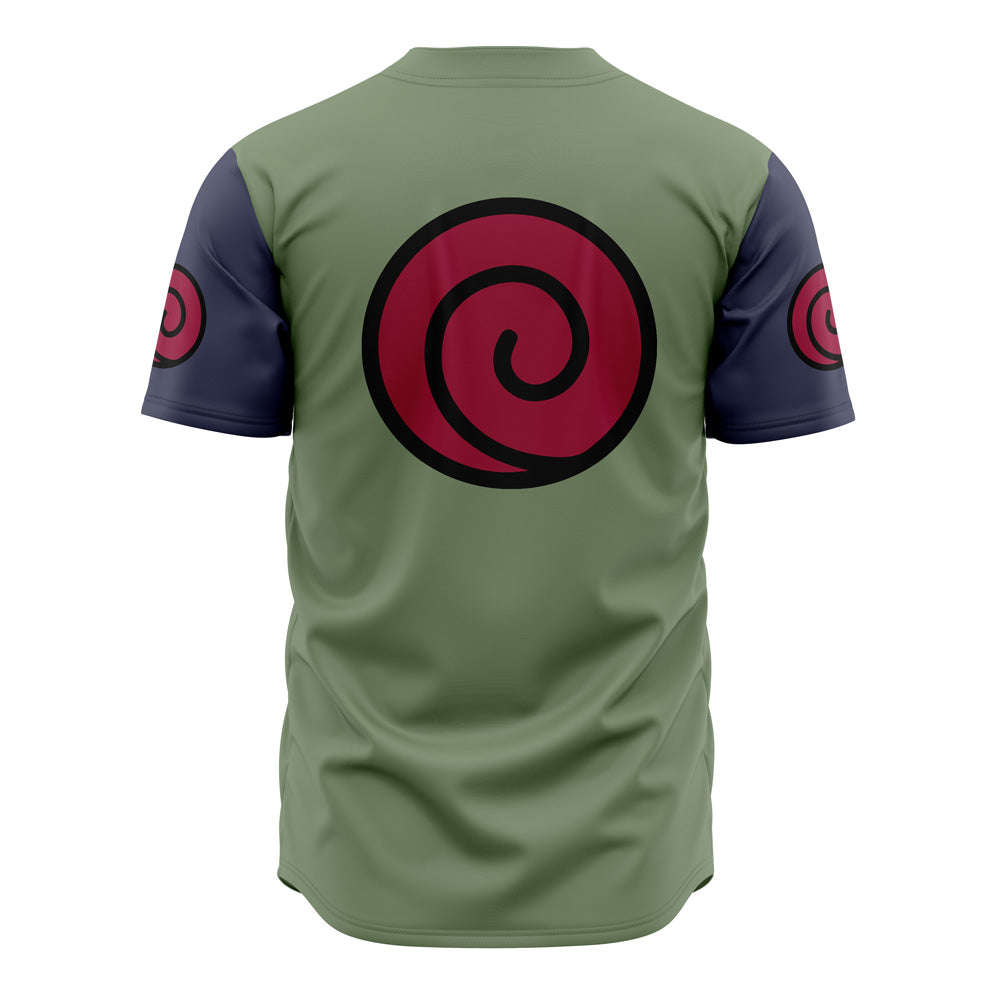 Anime-Inspired Green &amp; Black Baseball Jersey – Stylish Streetwear For Fans