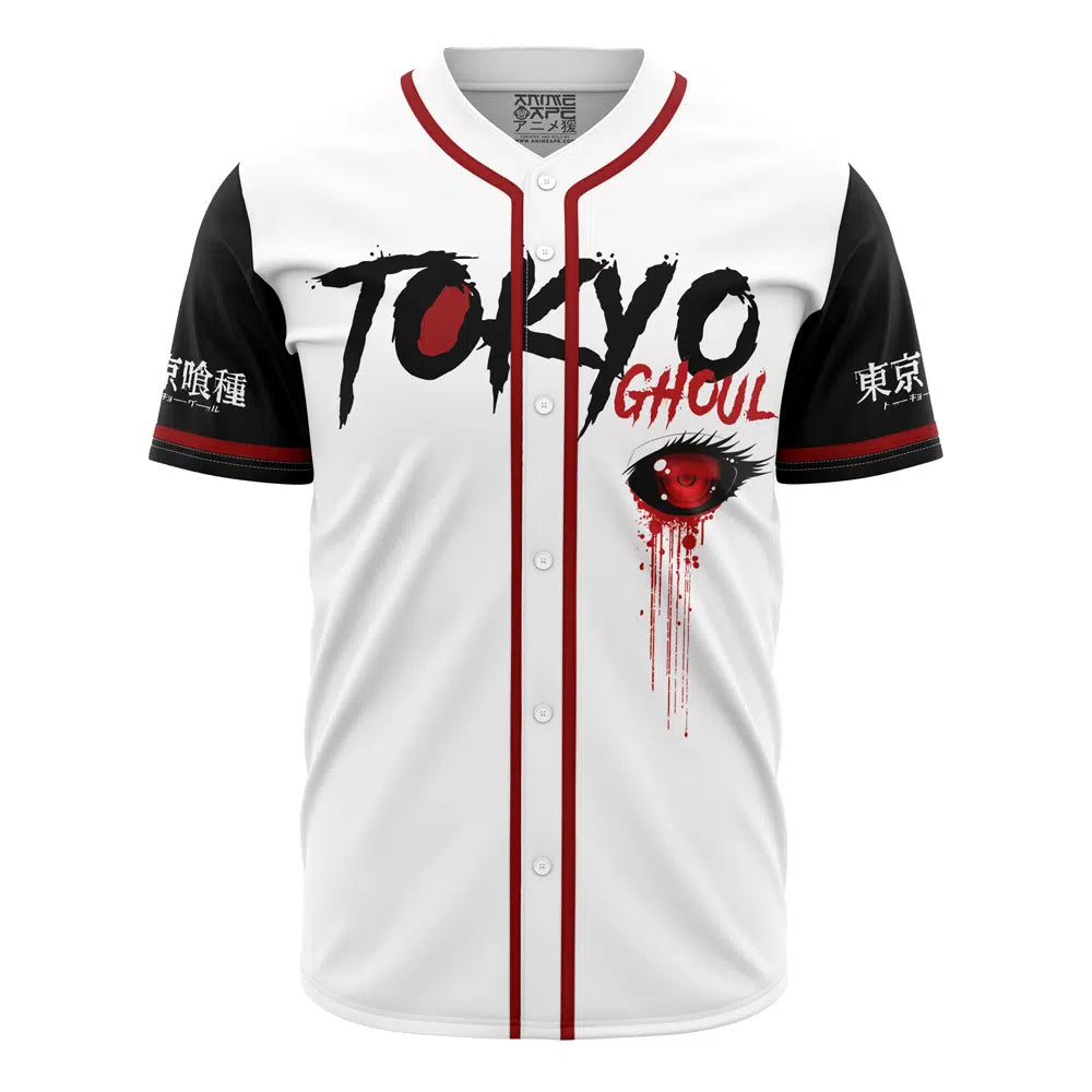 Tokyo Ghoul Baseball Jersey – Anime-Inspired Graphic Tee For Fans – Stylish &amp; Comfortable Gear