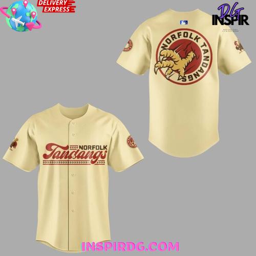 Norfolk Tansangs Baseball Jersey - Vintage Style, Fast Delivery, Perfect Gift!