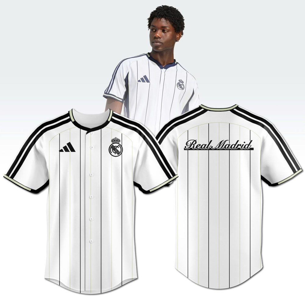 Official Real Madrid 2023 Home Jersey - Authentic Adidas Fan Gear